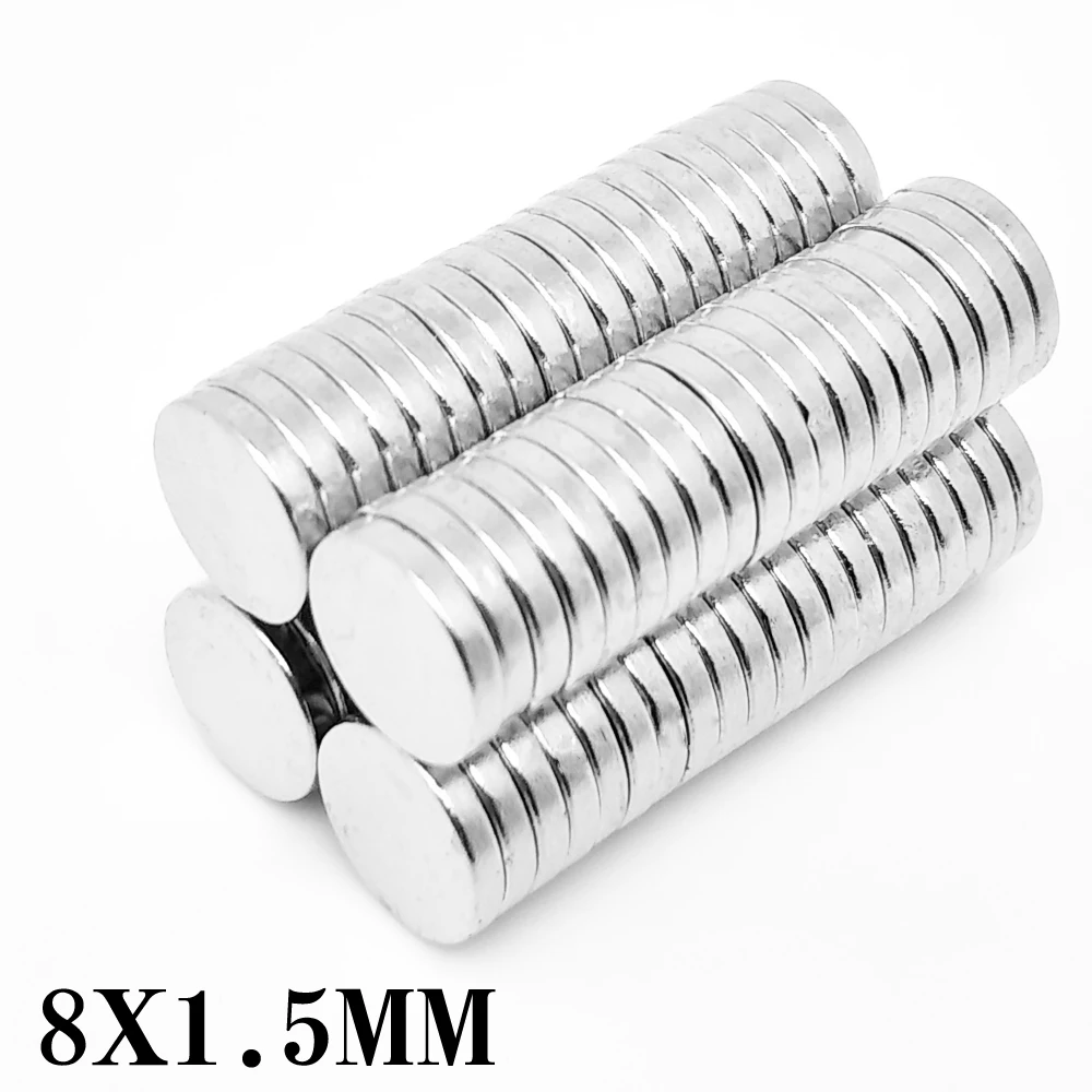 20/50/100/200/300/500 шт. 8x1,5 Маленький круглый поисковый магнит сильный N35 тонкий Неодимовый дисковый магнит 8x1,5 мм постоянный магнит 8*1,5
20/50/100/200/300/500 шт. 8x1,5 Маленький круглый поисковый магнит сильный N35 тонкий Неодимовый дисковый магнит 8x1,5 мм постоянный магнит 8*1,5