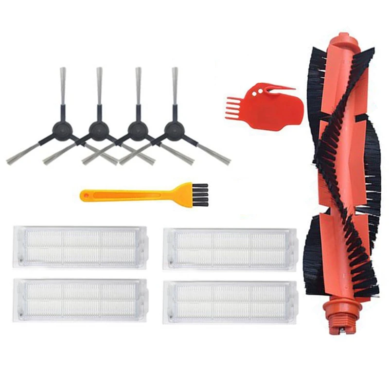 Main Brush Hepa Filter Side Brush for Xiaomi STYJ02YM Vacuum Cleaner Parts Conga 3490 Viomi V2 PRO V-RVCLM21B Parts
Main Brush Hepa Filter Side Brush for Xiaomi STYJ02YM Vacuum Cleaner Parts Conga 3490 Viomi V2 PRO V-RVCLM21B Parts