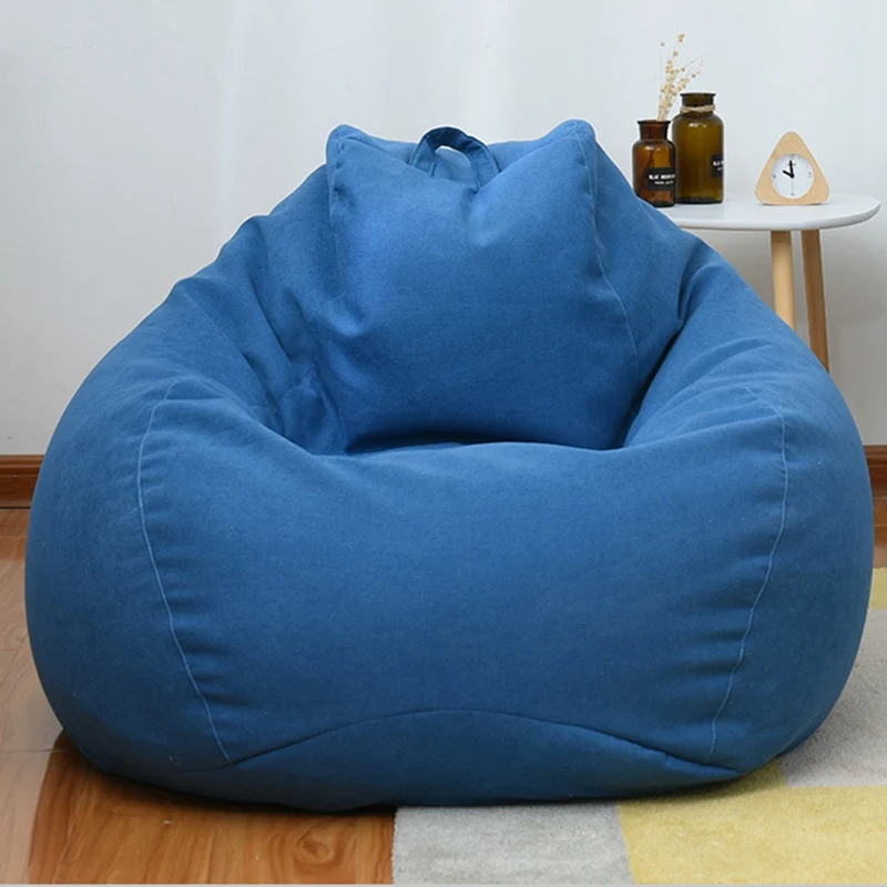 Linen Cloth Chairs Lounger Seat Bean Bag Pouf Puff Couch Tatami for Living Room Without Filler Large Small Lazy Sofas Cover
Linen Cloth Chairs Lounger Seat Bean Bag Pouf Puff Couch Tatami for Living Room Without Filler Large Small Lazy Sofas Cover