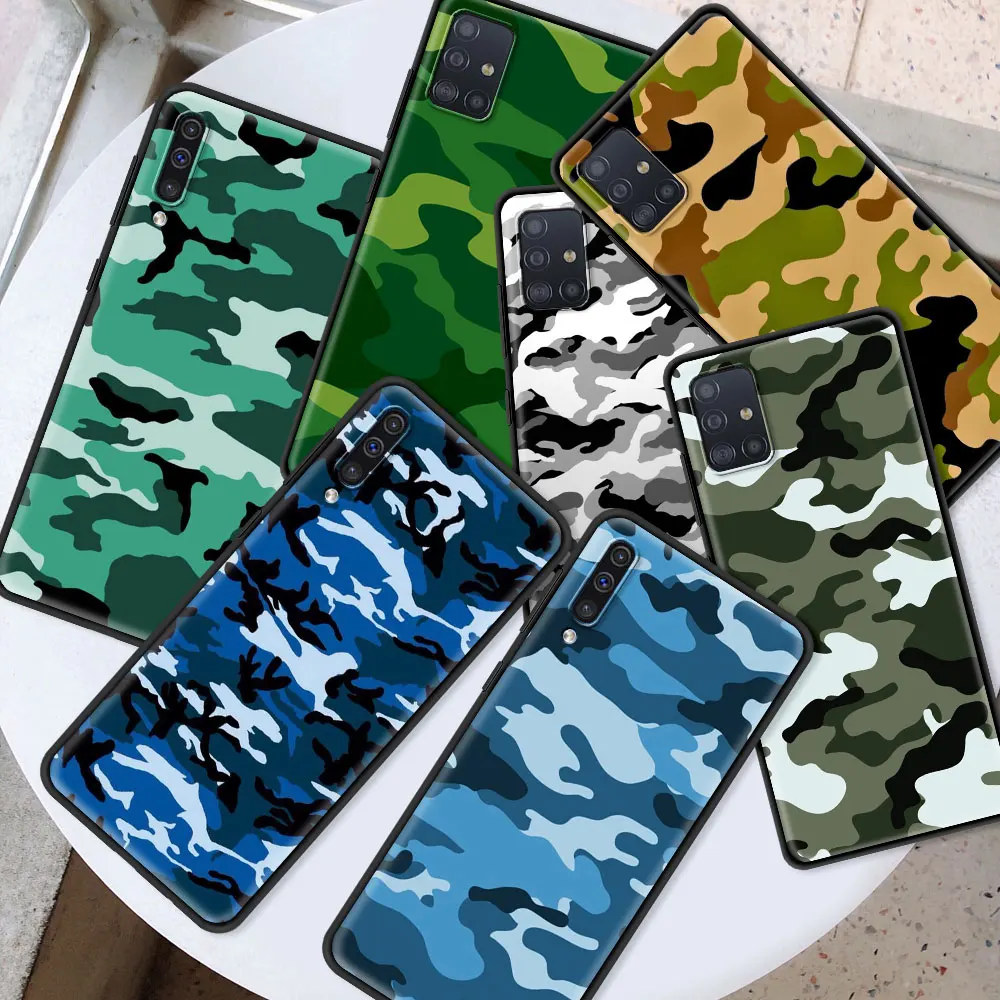 Softshell For Samsung M51 M31 M31s M30 F41 M21 M11 Camouflage Pattern Camo military Army TPU Cover for SAMSUNG GALAXY A7 A9 Case
Softshell For Samsung M51 M31 M31s M30 F41 M21 M11 Camouflage Pattern Camo military Army TPU Cover for SAMSUNG GALAXY A7 A9 Case