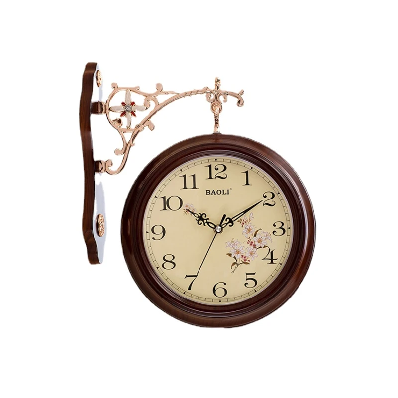 European Creativ Double-Sided Wall Clock Living Room Mute Silent Digital Wall Clock Outdoor Garden Orologio Da Parete Home Decor
European Creativ Double-Sided Wall Clock Living Room Mute Silent Digital Wall Clock Outdoor Garden Orologio Da Parete Home Decor