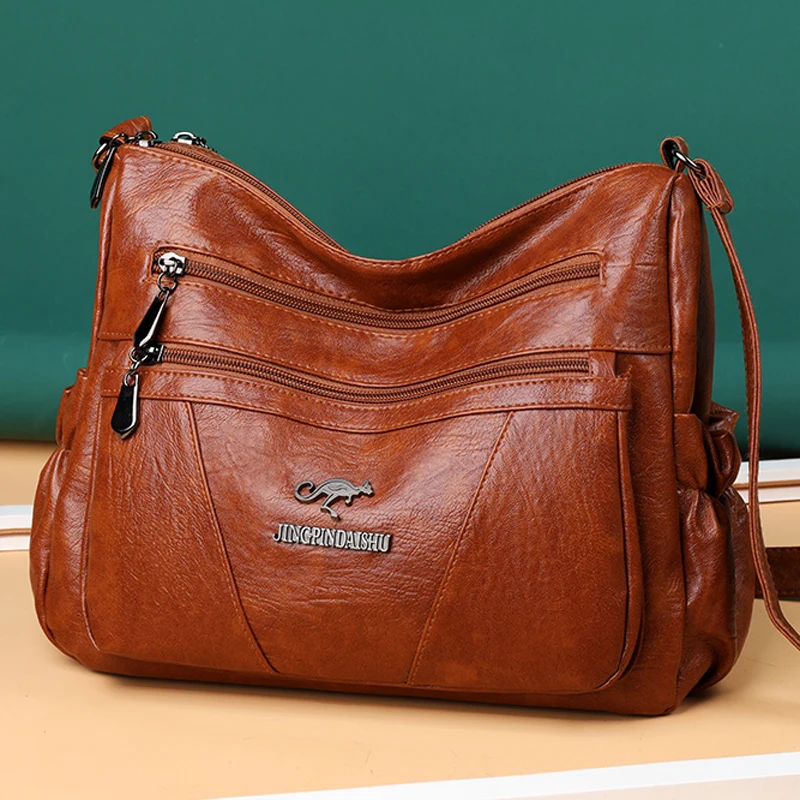 Luxury Purses and Handbags Designer Multi-pocket Soft Leather Shoulder Crossbody Bags For Women Large Capacity Cross Body Sac
Luxury Purses and Handbags Designer Multi-pocket Soft Leather Shoulder Crossbody Bags For Women Large Capacity Cross Body Sac