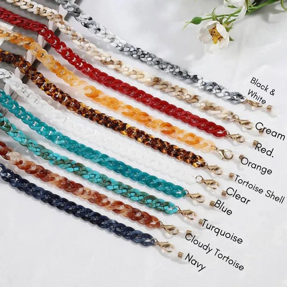 Designer original tortoise mask chain, ladies eyeglass chain, mask lanyard, fashion mask protective cover
Designer original tortoise mask chain, ladies eyeglass chain, mask lanyard, fashion mask protective cover
