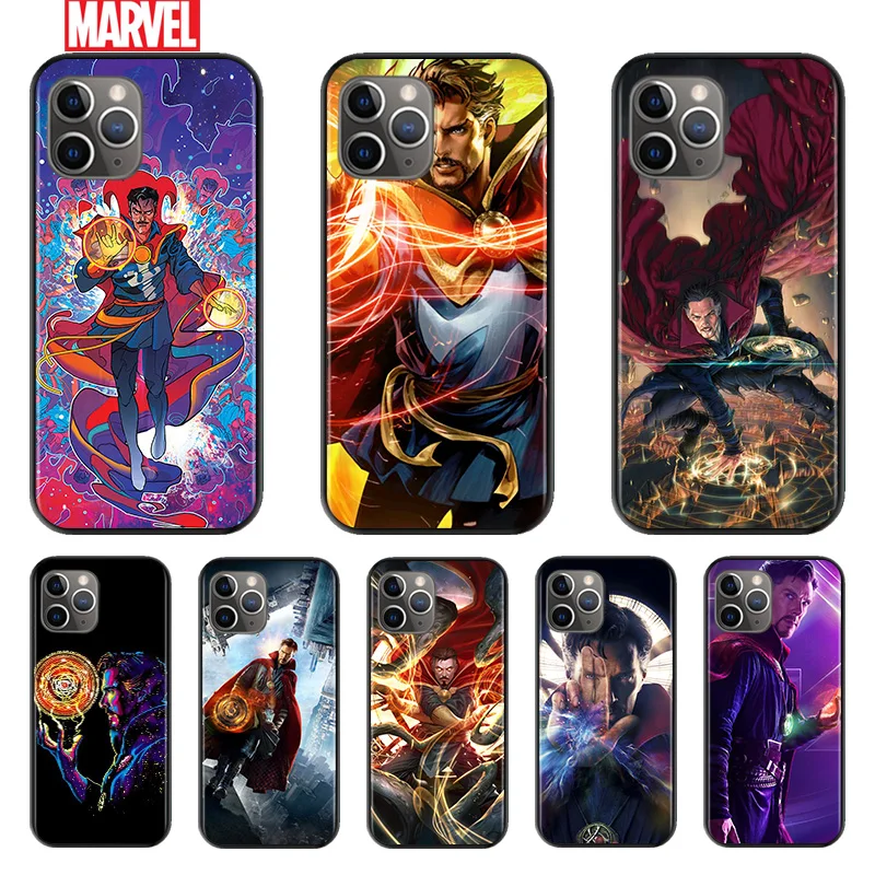 Marvel Doctor Strange For Apple iPhone 12 11 XS Pro Max Mini XR X 8 7 6 6S Plus 5 SE 2020 Silicone Black Cover Phone Soft Case
Marvel Doctor Strange For Apple iPhone 12 11 XS Pro Max Mini XR X 8 7 6 6S Plus 5 SE 2020 Silicone Black Cover Phone Soft Case