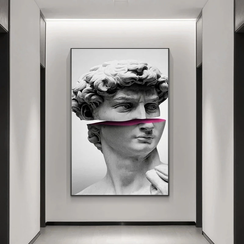 Funny Art Of David Vaporwave Sculpture Canvas Art Posters And Prints Abstract David Canvas Paintings On the Wall Art Pictures 
Funny Art Of David Vaporwave Sculpture Canvas Art Posters And Prints Abstract David Canvas Paintings On the Wall Art Pictures