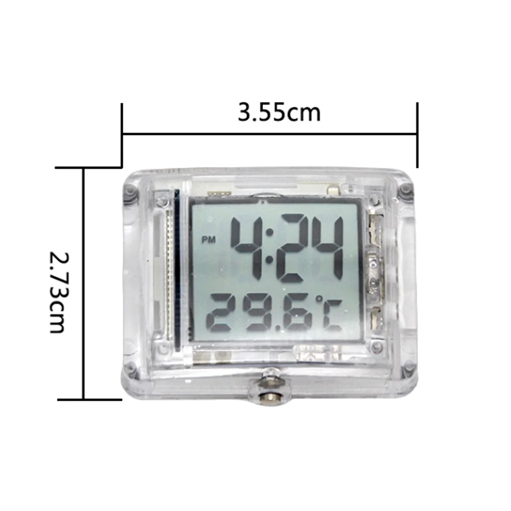 Motorcycle Clocks Watch Waterproof Stick-On Motorbike with Temperature Digital Clock Fit for ATV
Motorcycle Clocks Watch Waterproof Stick-On Motorbike with Temperature Digital Clock Fit for ATV