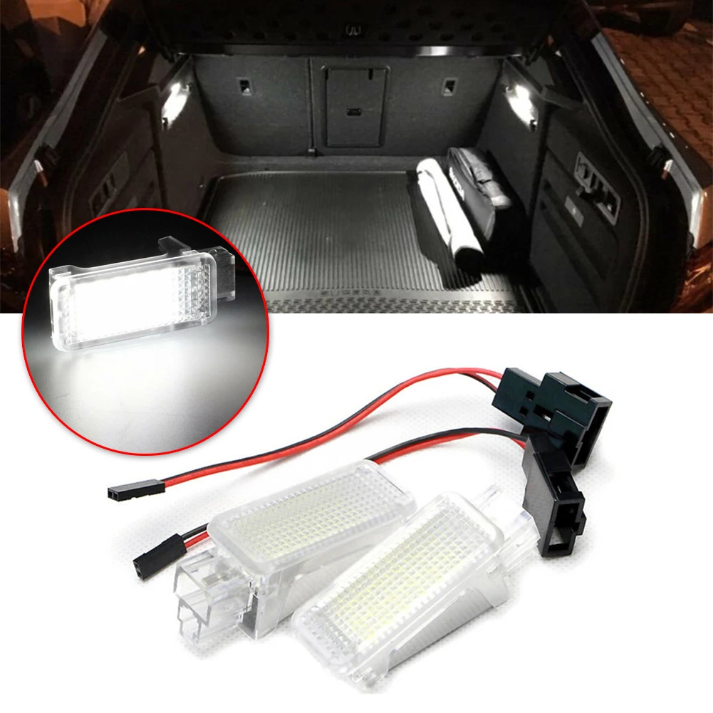 2pcs Car Luggage Compartment Lights License Plate Lamps LED Trunk Boot Lights For Skoda Octavia Fabia Superb Roomster Kodiaq
2pcs Car Luggage Compartment Lights License Plate Lamps LED Trunk Boot Lights For Skoda Octavia Fabia Superb Roomster Kodiaq