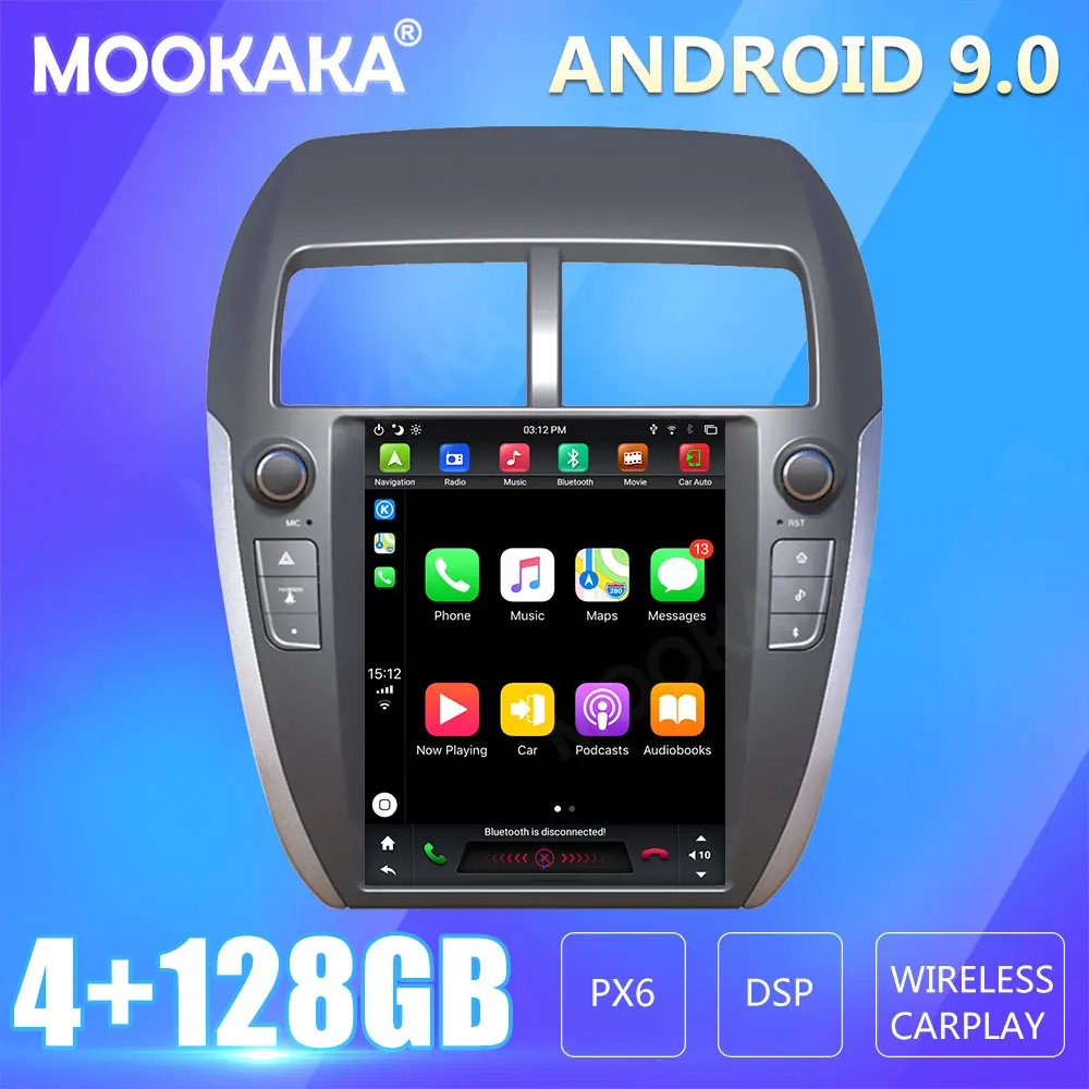 For MITSUBISHI ASX RVR Outlander Sport 2010-2014 Car Radio Screen GPS Navigation 128GB Android CARPLAY Multimedia Player Audio
For MITSUBISHI ASX RVR Outlander Sport 2010-2014 Car Radio Screen GPS Navigation 128GB Android CARPLAY Multimedia Player Audio