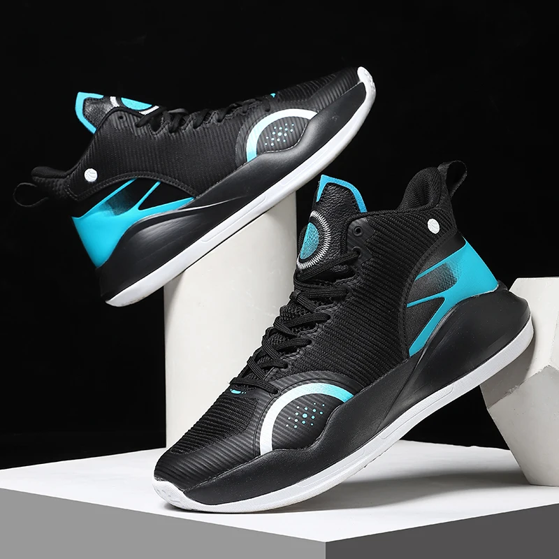 Men's Basketball Shoes Breathable Cushioning Non-Slip Wearable Sports Shoes Gym Training Athletic Basketball Sneakers for Women
Men's Basketball Shoes Breathable Cushioning Non-Slip Wearable Sports Shoes Gym Training Athletic Basketball Sneakers for Women