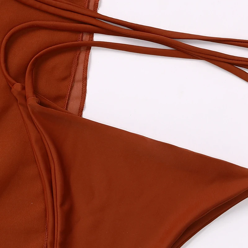 MYTENG Ruffle 3 Piece Set Bikini Solid Swimwear Women Push Up Beachwear String Cross Straps Swimsuit Backless Mini Thong Biqiuni
MYTENG Ruffle 3 Piece Set Bikini Solid Swimwear Women Push Up Beachwear String Cross Straps Swimsuit Backless Mini Thong Biqiuni