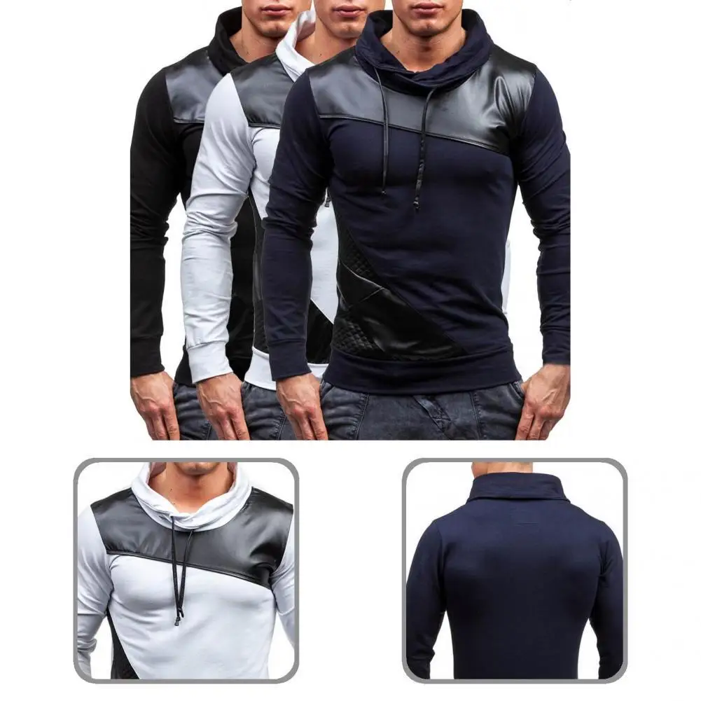 Pullover Great Stitching High Collar Long Sleeve Autumn Sweatshirt for School
Pullover Great Stitching High Collar Long Sleeve Autumn Sweatshirt for School