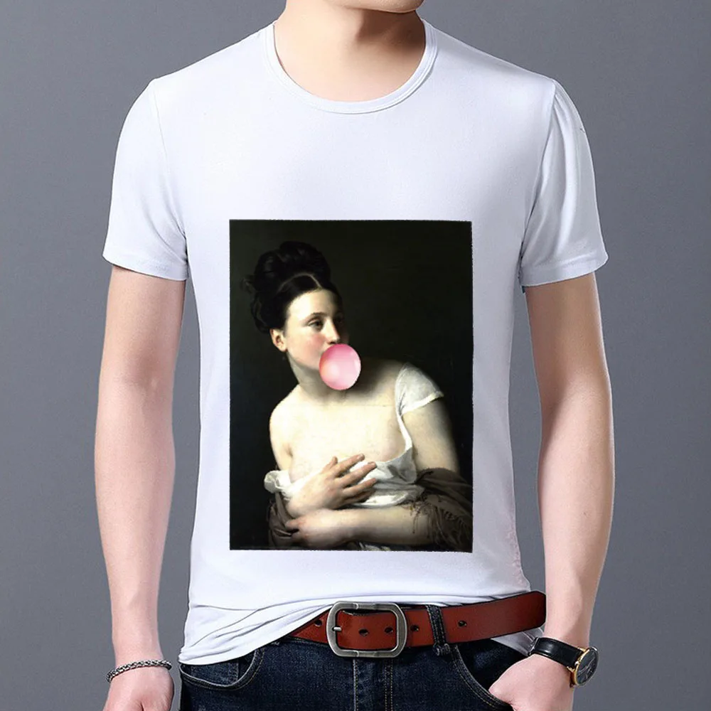 Summer Men's T-shirt New Funny Spoof Pattern Printing Men's Short-sleeved Shirt High-quality White Men's Soft Breathable T-shirt
Summer Men's T-shirt New Funny Spoof Pattern Printing Men's Short-sleeved Shirt High-quality White Men's Soft Breathable T-shirt