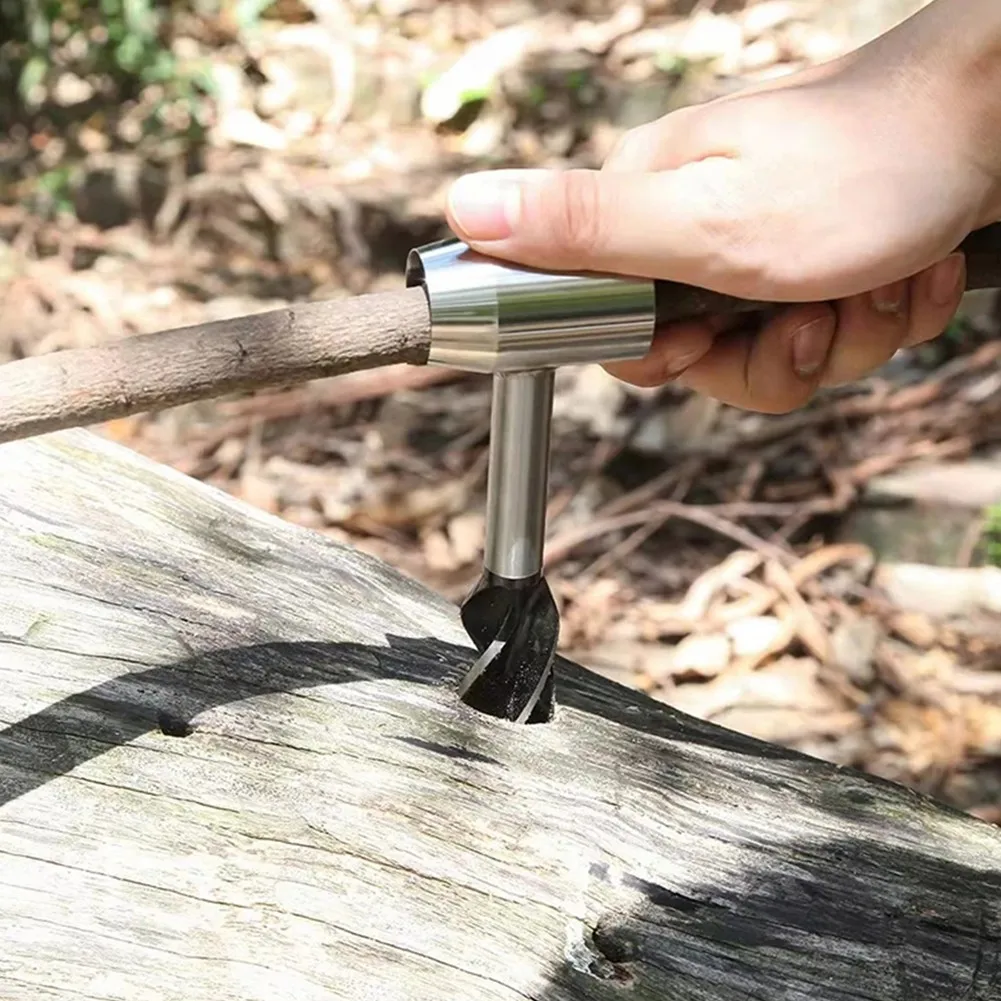 Manual Auger Bits Outdoor Camping Multi-Purpose Twist Drill Bit Hole Opener Woodworking Hand Tool 200*37*37mm
Manual Auger Bits Outdoor Camping Multi-Purpose Twist Drill Bit Hole Opener Woodworking Hand Tool 200*37*37mm