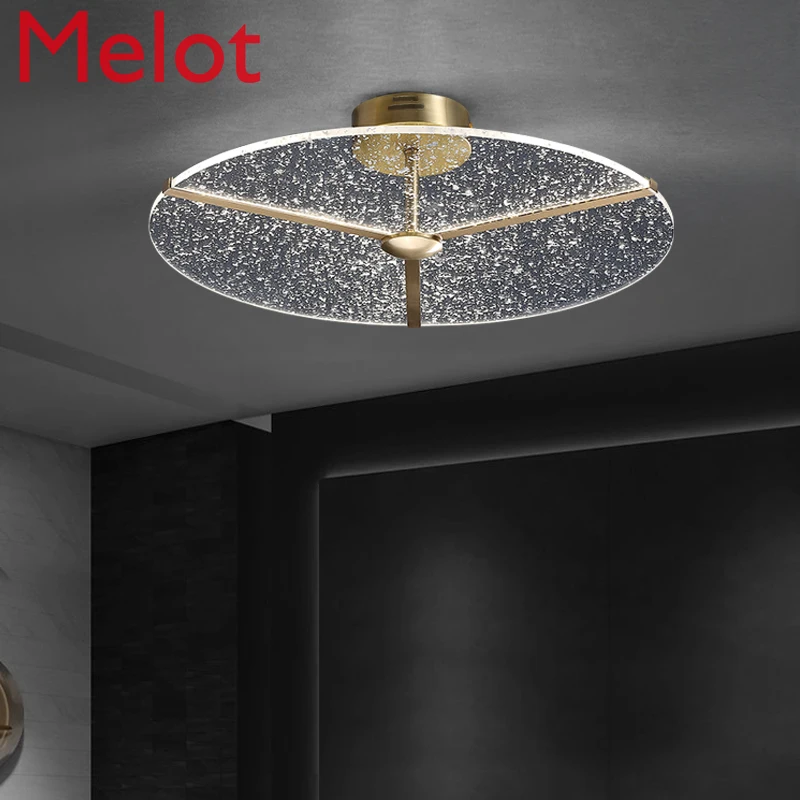 Copper Entrance Door Ceiling Lamp Bedroom Room Lamp Creative Personalized Living Room Lamps
Copper Entrance Door Ceiling Lamp Bedroom Room Lamp Creative Personalized Living Room Lamps
