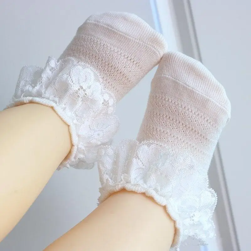 Summer Baby Socks Breathable Cotton Lace Ruffle Princess Mesh Socks Children Ankle Short Sock for Girls Kids Toddler 1-12Y
Summer Baby Socks Breathable Cotton Lace Ruffle Princess Mesh Socks Children Ankle Short Sock for Girls Kids Toddler 1-12Y