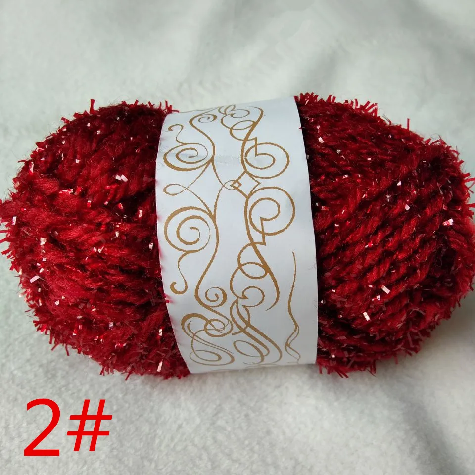 2# 3Pcs Plus Silk Shiny Yarn Gold Thread Handicraft Weaving
2# 3Pcs Plus Silk Shiny Yarn Gold Thread Handicraft Weaving