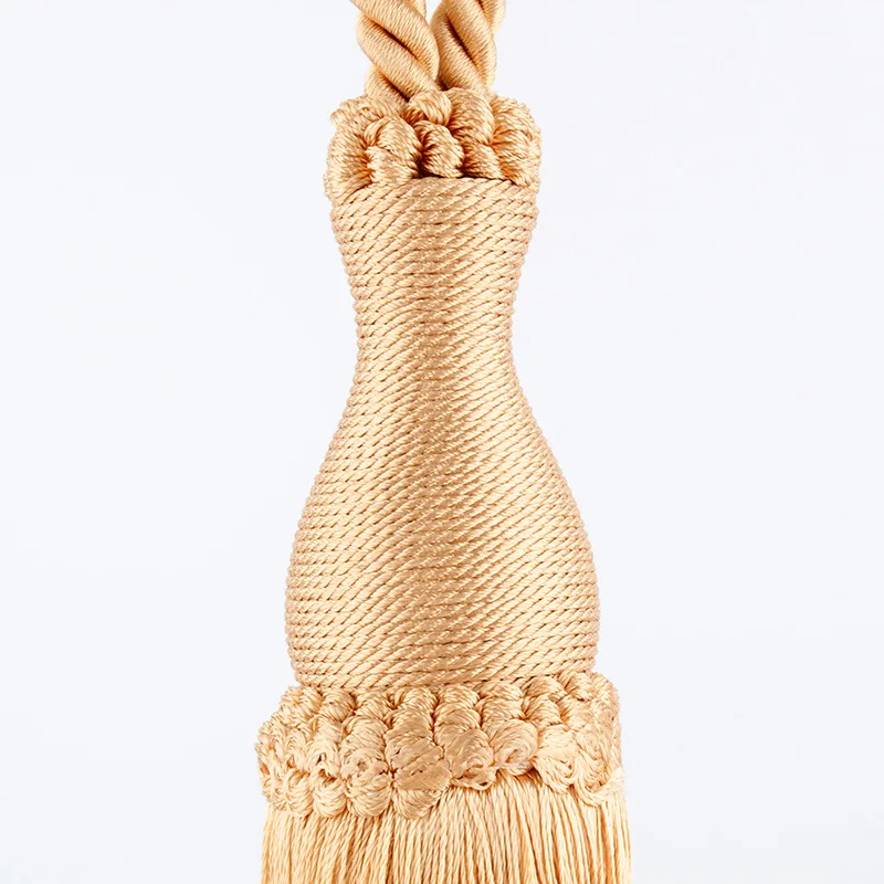 60cm Golden Beige White Nordic New Curtain Hanging Ball Simple Rayon Curtain Strap Clips Fashion Curtain Tassel Home Decoration
60cm Golden Beige White Nordic New Curtain Hanging Ball Simple Rayon Curtain Strap Clips Fashion Curtain Tassel Home Decoration