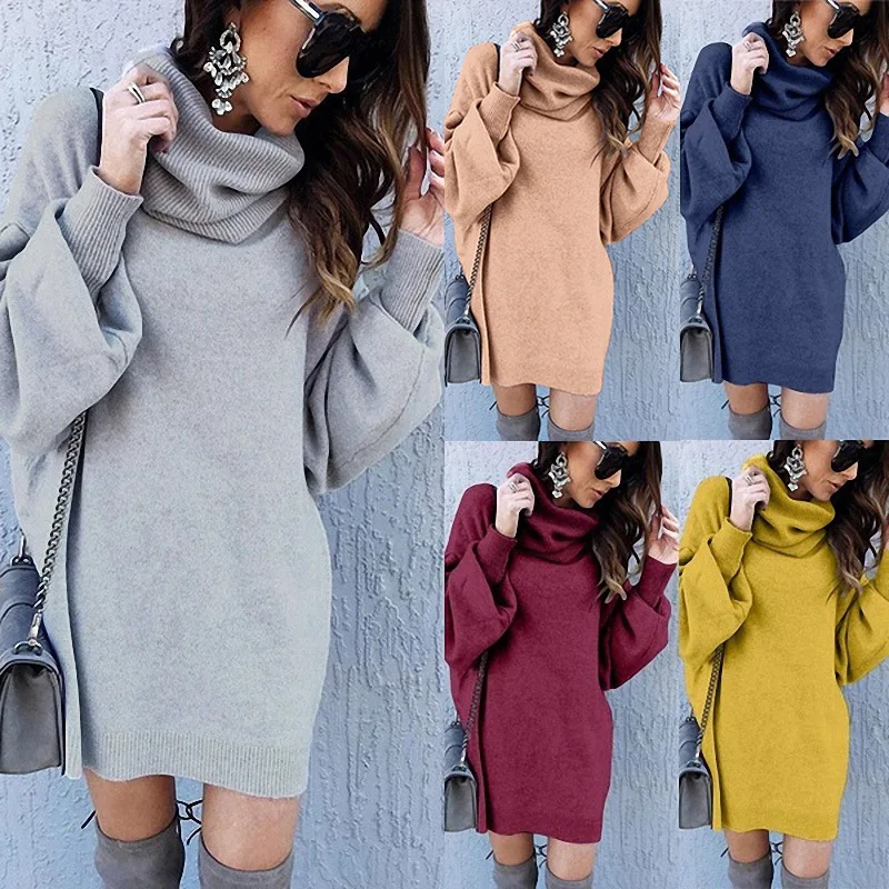 2020 New Women Casual Autumn and Winter New Style Large Size Loose High Collar Long Turtleneck Solid Elegant Sweater 13 colors
2020 New Women Casual Autumn and Winter New Style Large Size Loose High Collar Long Turtleneck Solid Elegant Sweater 13 colors