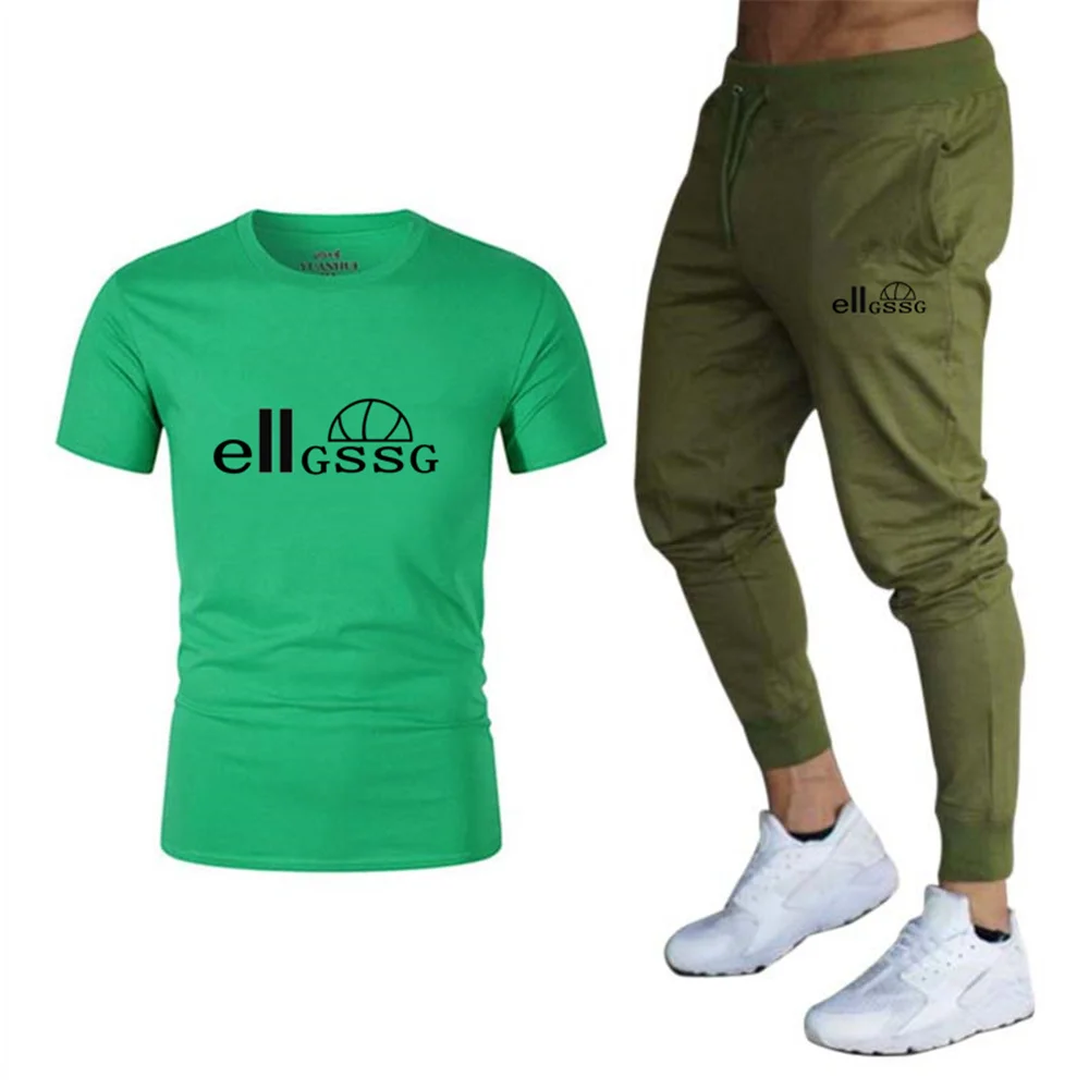 2021 Hot-Selling Summer T-Shirt Pants Set Casual Brand Fitness Jogger Pants T Shirt Hip Hop Fashion Men's Tracksuits
2021 Hot-Selling Summer T-Shirt Pants Set Casual Brand Fitness Jogger Pants T Shirt Hip Hop Fashion Men's Tracksuits