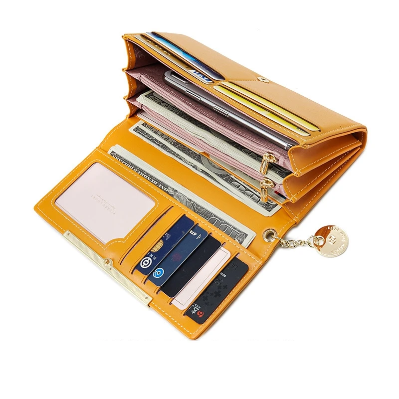 Women Leather Luxury Wallet for Women Many Departments Women Wallets Card Holder Purse Female Purses Long Clutch Carteras
Women Leather Luxury Wallet for Women Many Departments Women Wallets Card Holder Purse Female Purses Long Clutch Carteras