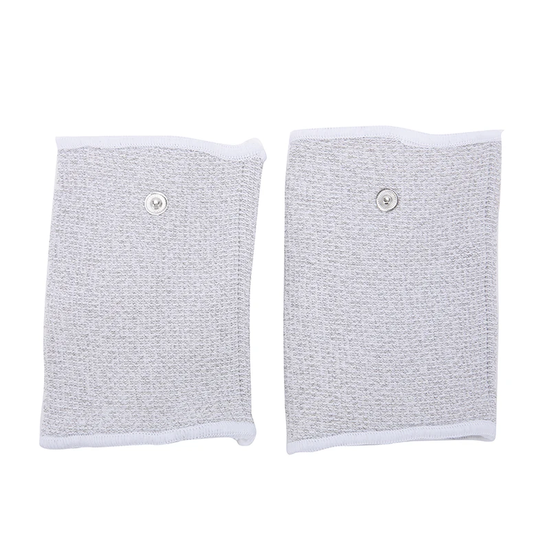 1Pair Conductive Silver Fiber TENS/EMS Electrode Therapy Braces Wristband Breathable Electrotherapy Unit For Phycical Therapy
1Pair Conductive Silver Fiber TENS/EMS Electrode Therapy Braces Wristband Breathable Electrotherapy Unit For Phycical Therapy