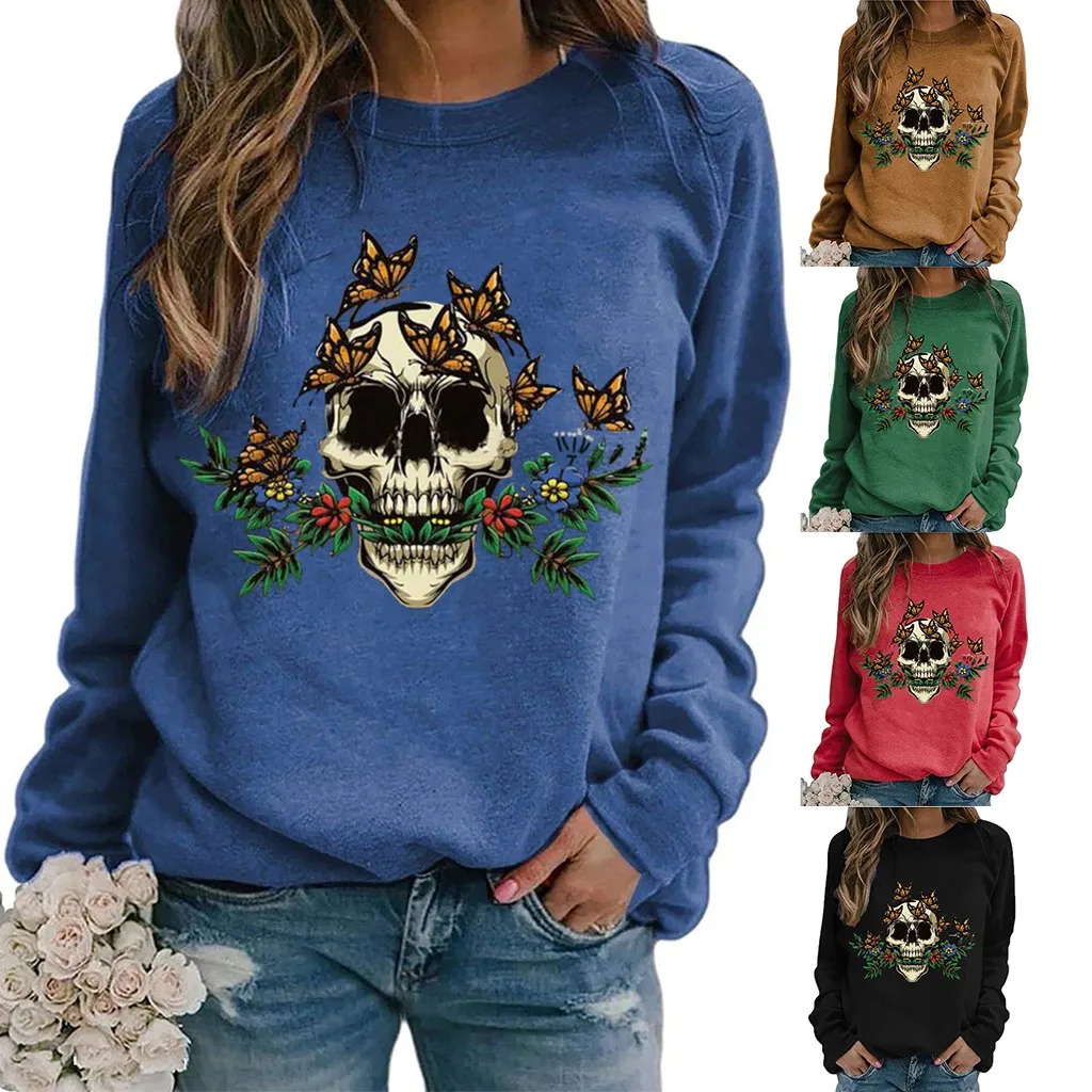 Free Shipping Chamsgend Halloween Women's Sweatshirt Long Sleeve Round Neck Casual Loose Tops Shirts sudaderas para mujer#G
Free Shipping Chamsgend Halloween Women's Sweatshirt Long Sleeve Round Neck Casual Loose Tops Shirts sudaderas para mujer#G