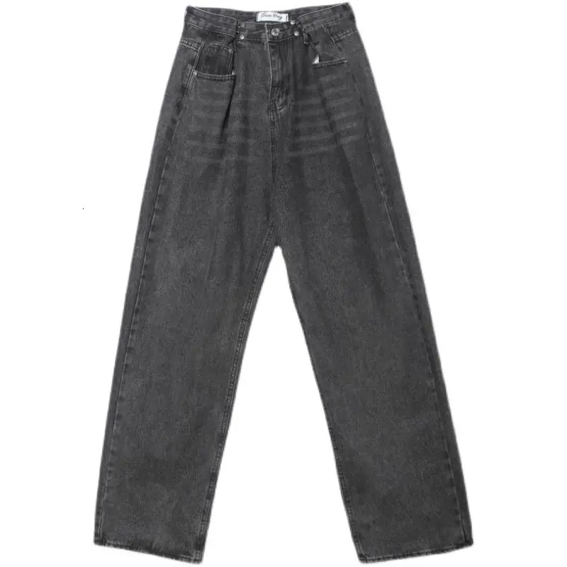Korean Wide-leg Jeans Men's Fashion Retro Casual Black Jeans Men Streetwear Loose Hip-hop Straight Denim Pants Mens Trousers
Korean Wide-leg Jeans Men's Fashion Retro Casual Black Jeans Men Streetwear Loose Hip-hop Straight Denim Pants Mens Trousers