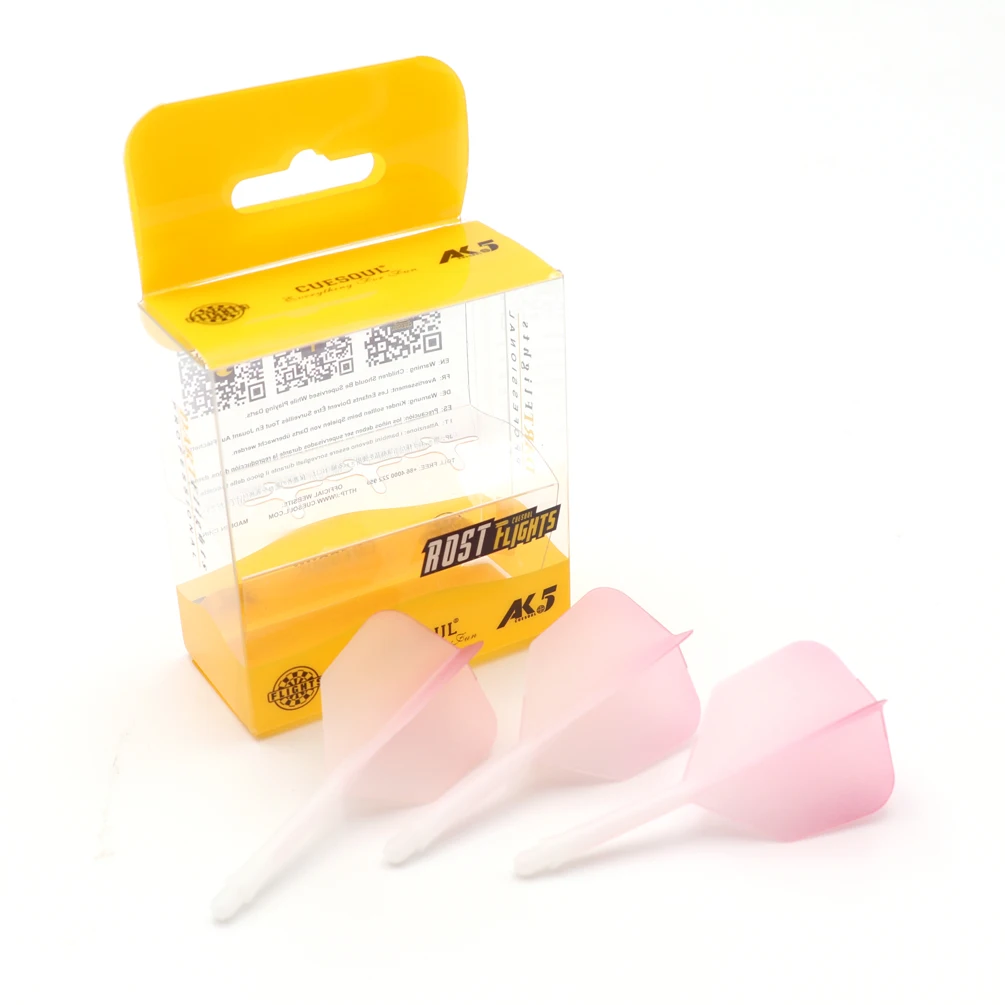 CUESOUL Integrated Dart Shaft and Flights Big Wing Shape Graduated Color
CUESOUL Integrated Dart Shaft and Flights Big Wing Shape Graduated Color