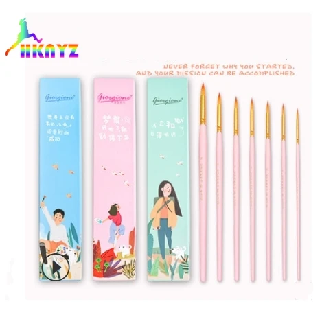 Ручка для акварели Dream, кисть для пудры, нейлоновый Набор для волос для начинающих, искусство
Ручка для акварели Dream, кисть для пудры, нейлоновый Набор для волос для начинающих, искусство