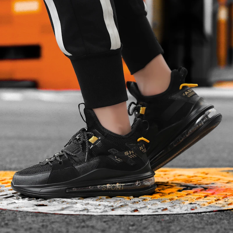Men's Vintage Casual Shoes Air Cushion Rubber Damping Non-slip Running Shoes Breathable Comfortable Outdoor Sports Shoes
Men's Vintage Casual Shoes Air Cushion Rubber Damping Non-slip Running Shoes Breathable Comfortable Outdoor Sports Shoes