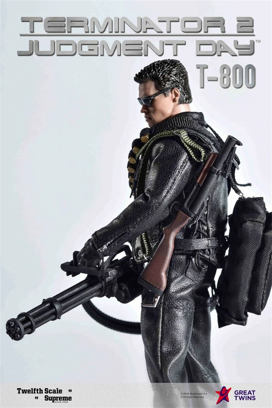 In Stock 1/12 scale T800 Arnold Schwarzenegger Terminators 2 Judgenent Day Action Figure for Collection
In Stock 1/12 scale T800 Arnold Schwarzenegger Terminators 2 Judgenent Day Action Figure for Collection