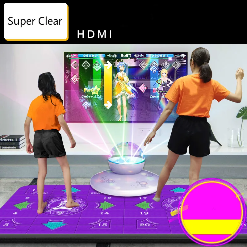 HDMI HD танцевальная консоль двойное танцевальное одеяло коврики для компьютера ТВ