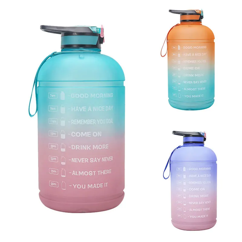 3.78L Water Bottle with Straw & Dual Handle, Water Hydration with Motivational Time Marker for Outdoor Activity
3.78L Water Bottle with Straw & Dual Handle, Water Hydration with Motivational Time Marker for Outdoor Activity