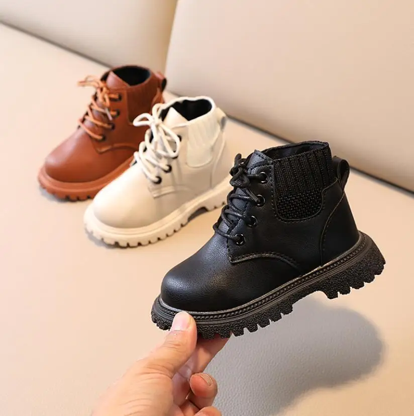2021 Winter Children's Boots Girls Boys Plush Martin Boots Casual Warm Ankle Shoes Kids Fashion Sneakers Baby Snow Boots
2021 Winter Children's Boots Girls Boys Plush Martin Boots Casual Warm Ankle Shoes Kids Fashion Sneakers Baby Snow Boots