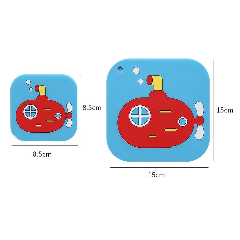 Cartoon Silicone Thermal Shielded Kitchen Anti-scald Plate Household Casserole Mat Potholder Placemat Teacup Mat
Cartoon Silicone Thermal Shielded Kitchen Anti-scald Plate Household Casserole Mat Potholder Placemat Teacup Mat