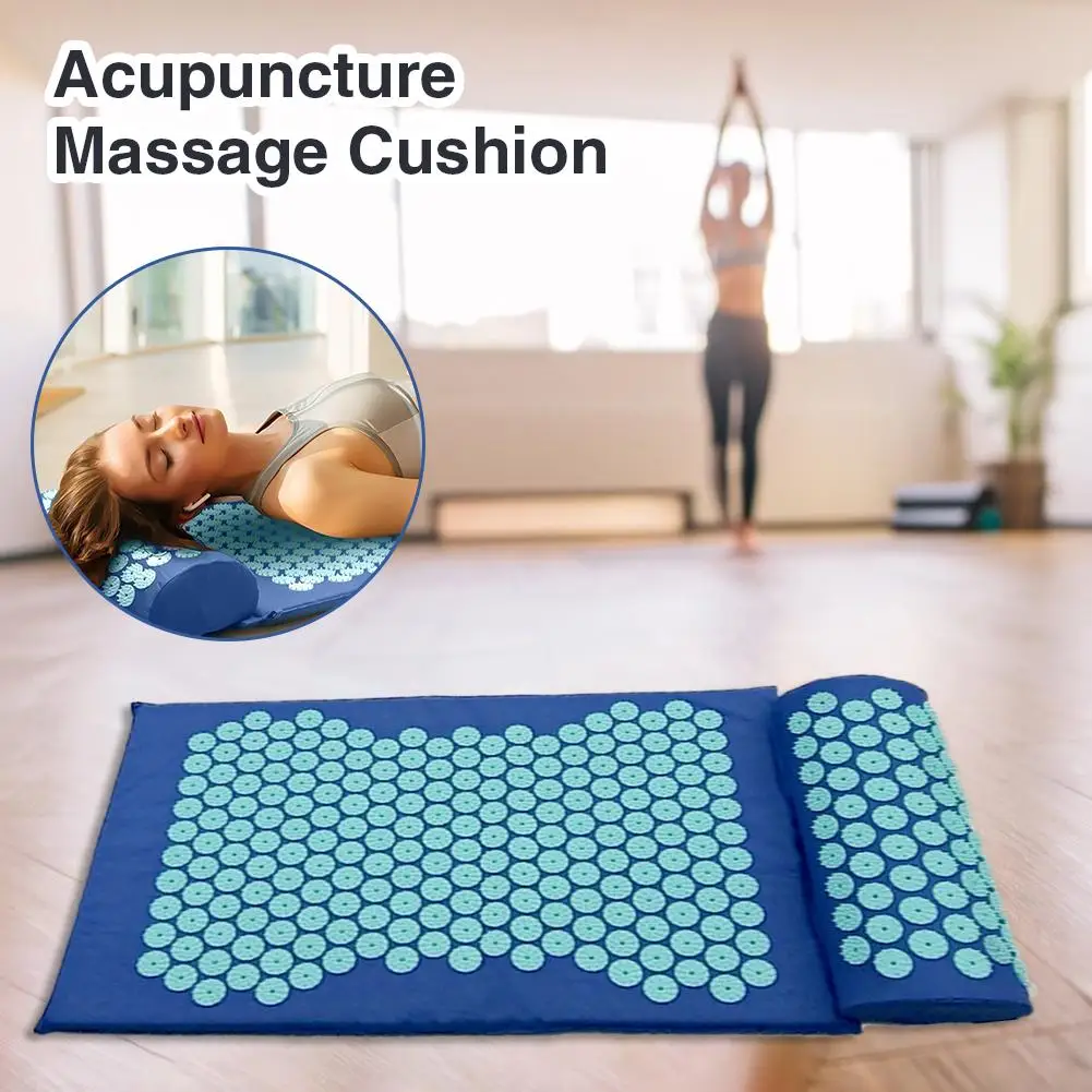 

2020 New Massager Cushion Massage Yoga Mat Acupressure Relieve Stress Back Body Pain Spike Mat Acupuncture Massage Yoga Mat
