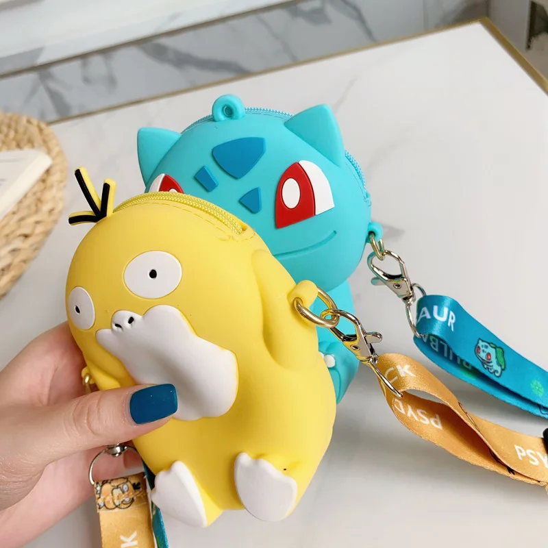 Pokemon Silicone Cute Little Waist Bag Pikachu Jani Turtle Fire Dragon Wonderful Frog Seed Lbu Bag Children's Birthday Present 
Pokemon Silicone Cute Little Waist Bag Pikachu Jani Turtle Fire Dragon Wonderful Frog Seed Lbu Bag Children's Birthday Present