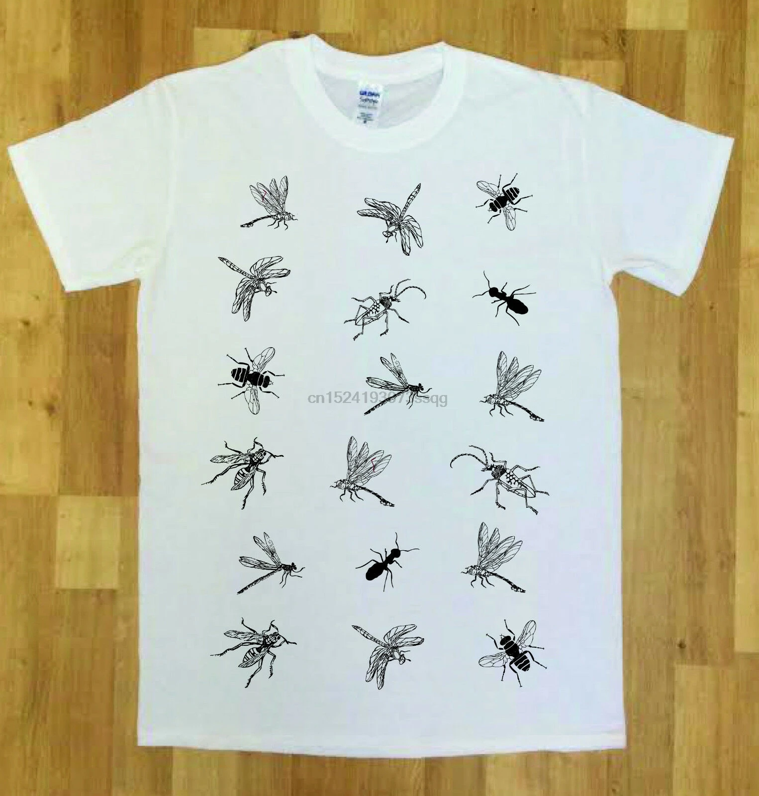 Мужская футболка с насекомым летняя Праздничная хипстерская Swag Tumblr Dragonfly | одежда