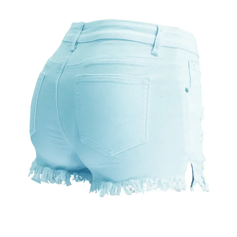 Jeans Woman Denim Shorts 2020 Summer Women's Shorts Cowboy High Waists Tassel Sexy Short Hole Jeans Street Style 
Jeans Woman Denim Shorts 2020 Summer Women's Shorts Cowboy High Waists Tassel Sexy Short Hole Jeans Street Style