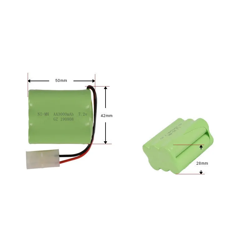 1Pcs/3Pcs/5Pcs/10Pcs 7.2v 3000mAh Rechargeable Battery For Rc toys Car Tanks Robots Gun Boat NiMH Battery AA 7.2v Battery Pack
1Pcs/3Pcs/5Pcs/10Pcs 7.2v 3000mAh Rechargeable Battery For Rc toys Car Tanks Robots Gun Boat NiMH Battery AA 7.2v Battery Pack