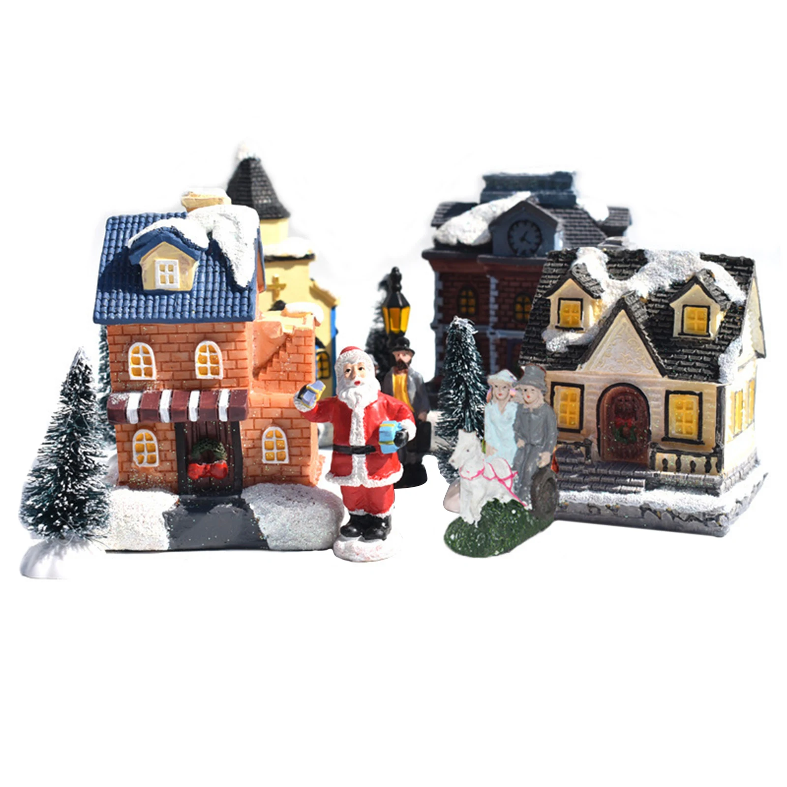 10 Pcs Christmas Glowing House DIY Handmade Sculpture Courtyard Landscape Decoration Beautiful Product
10 Pcs Christmas Glowing House DIY Handmade Sculpture Courtyard Landscape Decoration Beautiful Product
