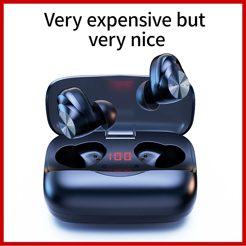 X11 TWS Wireless Bluetooth Earphones Touch Control Stereo In-ear Earbuds Noise Canceling Sports Waterproof Headphones With Mic
X11 TWS Wireless Bluetooth Earphones Touch Control Stereo In-ear Earbuds Noise Canceling Sports Waterproof Headphones With Mic