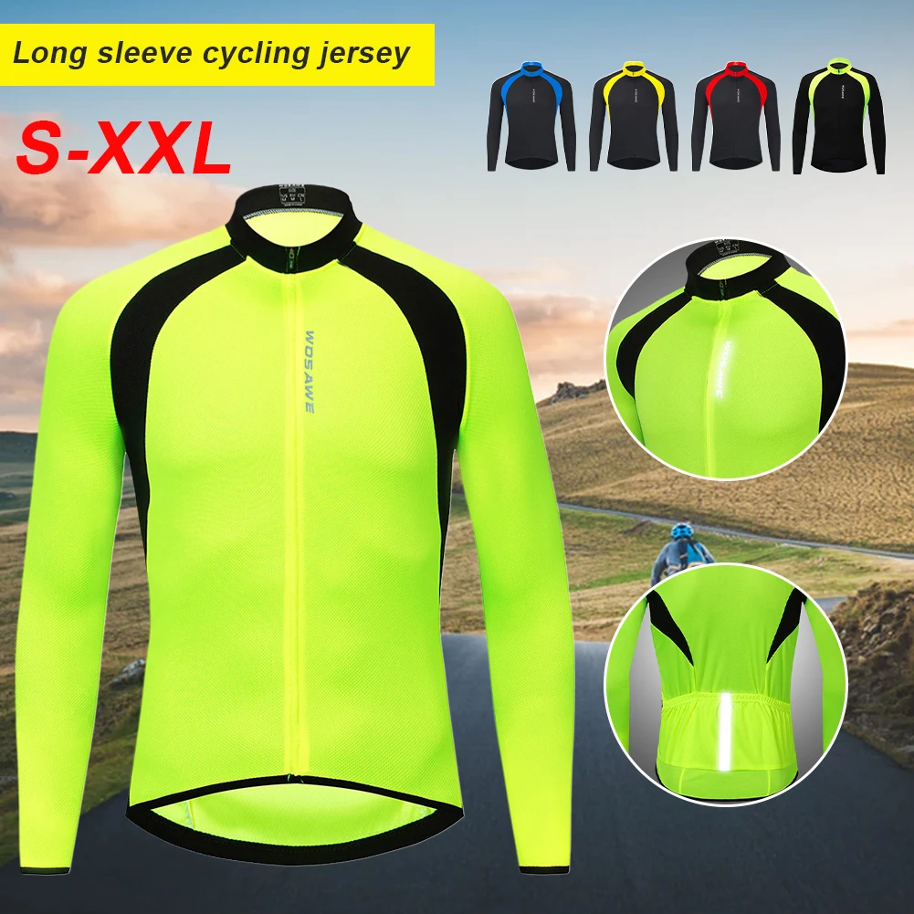 2021 Cycling Jersey Long Sleeves Bike Bicycle Shirt with 3 Pockets Quick-Drying Sweat-Wicking Sports Jersey for Men Women
2021 Cycling Jersey Long Sleeves Bike Bicycle Shirt with 3 Pockets Quick-Drying Sweat-Wicking Sports Jersey for Men Women