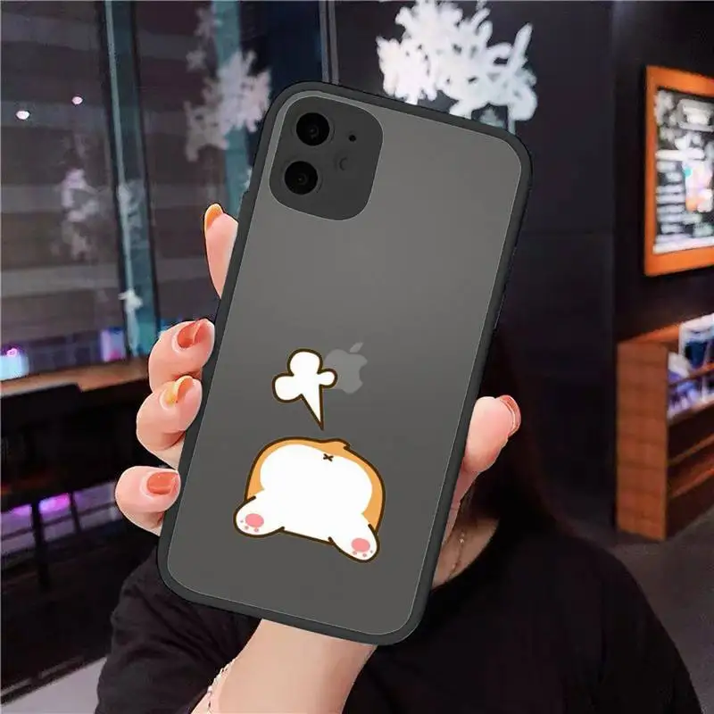 Corgi Funny Cute Dog Phone Case matte transparent For iphone 7 8 11 12 plus mini x xs xr pro max cover
Corgi Funny Cute Dog Phone Case matte transparent For iphone 7 8 11 12 plus mini x xs xr pro max cover