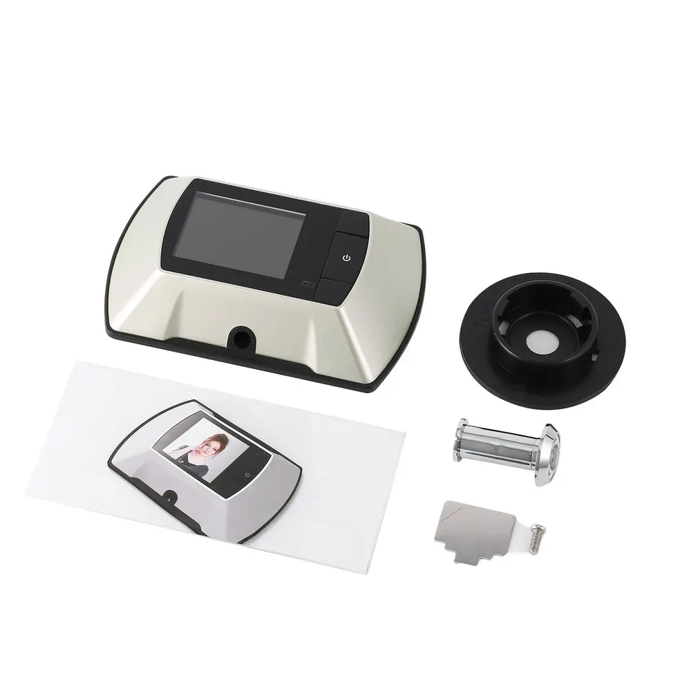 High Resolution 2.4" Video-eye Visual Monitor 100 Degree View Angle Wireless Door Peephole Camera White Video Peephole
High Resolution 2.4" Video-eye Visual Monitor 100 Degree View Angle Wireless Door Peephole Camera White Video Peephole