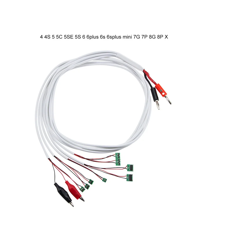 OSS W103+ 4-X Phone Battery DC Power Supply Boot Cable Current Test Line For iPHONE 4S 5S 6 6S 6P 7 7P 8P XS MAX XR Repair Tools
OSS W103+ 4-X Phone Battery DC Power Supply Boot Cable Current Test Line For iPHONE 4S 5S 6 6S 6P 7 7P 8P XS MAX XR Repair Tools