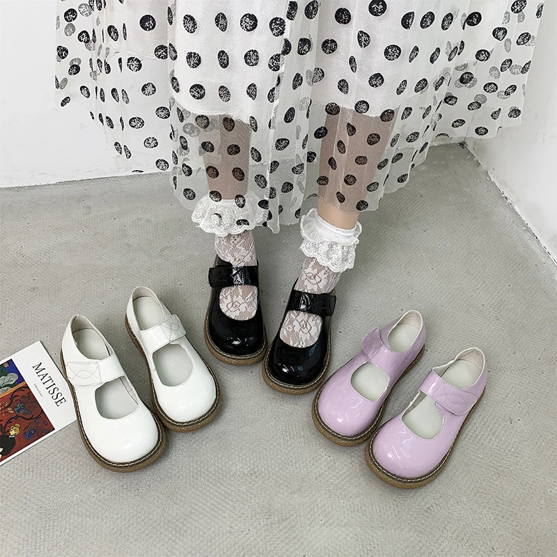 2021 new small leather shoes women retro all-match soft sister thick-soled velcro flat-bottomed shoes
2021 new small leather shoes women retro all-match soft sister thick-soled velcro flat-bottomed shoes