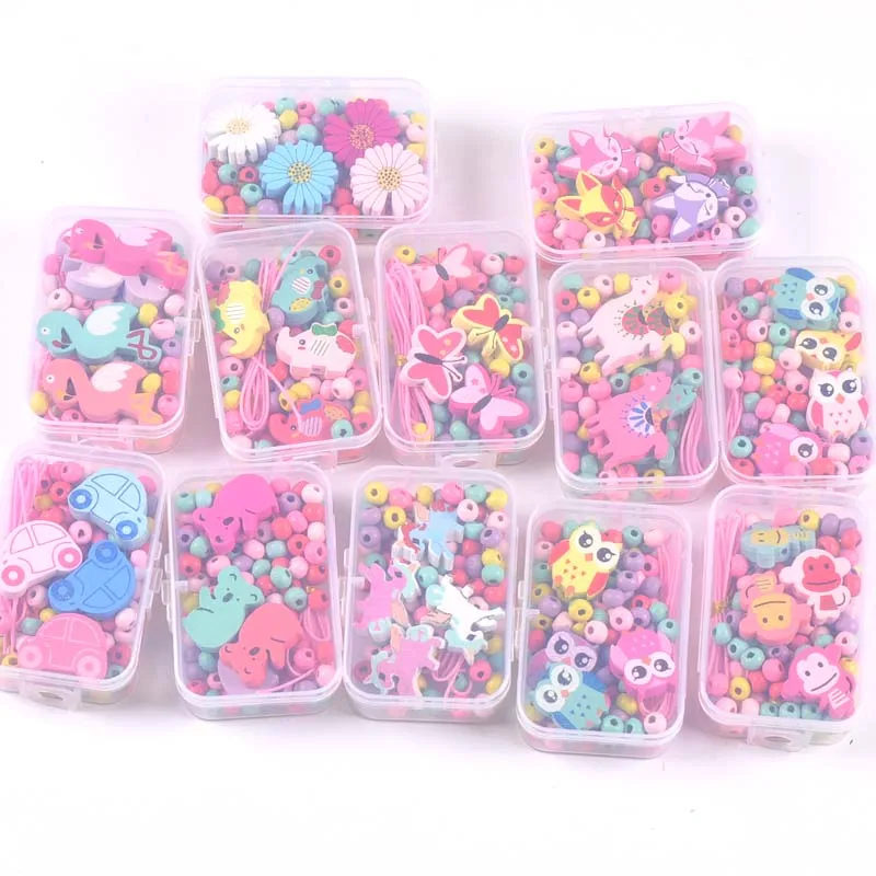 Kids Handmade DIY Beads Toy For Girl Wear Beads With Accessory Set Creative Children Handicraft Jewelry Making Toys YKL0865
Kids Handmade DIY Beads Toy For Girl Wear Beads With Accessory Set Creative Children Handicraft Jewelry Making Toys YKL0865