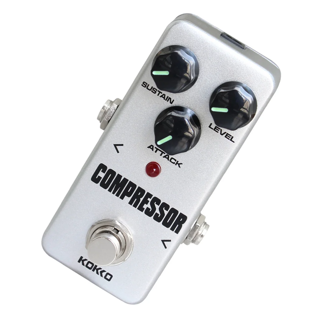 Mini Compressor Guitar Effect Pedal Portable Electric Guitar Effects Pedal Stompbox True Bypass Guitar Parts (White)
Mini Compressor Guitar Effect Pedal Portable Electric Guitar Effects Pedal Stompbox True Bypass Guitar Parts (White)