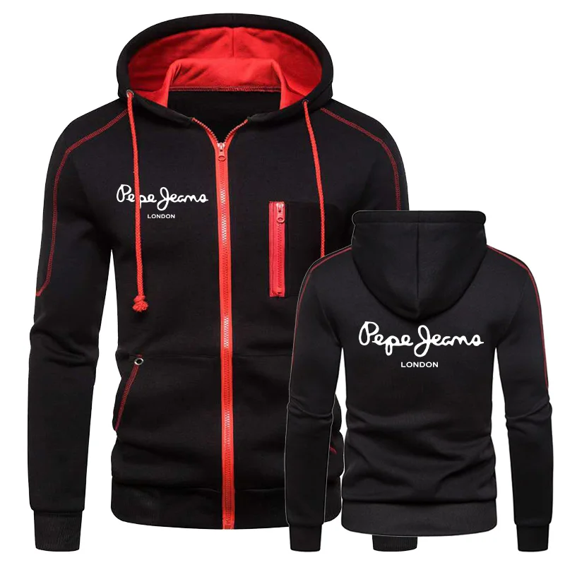 Men's Pepe Print Hoodie Fall Winter Outerwear Sport Zipper Hoodies Multi-zip Slim Hooded Jacket Casual Long Sleeve Sweatshirts
Men's Pepe Print Hoodie Fall Winter Outerwear Sport Zipper Hoodies Multi-zip Slim Hooded Jacket Casual Long Sleeve Sweatshirts